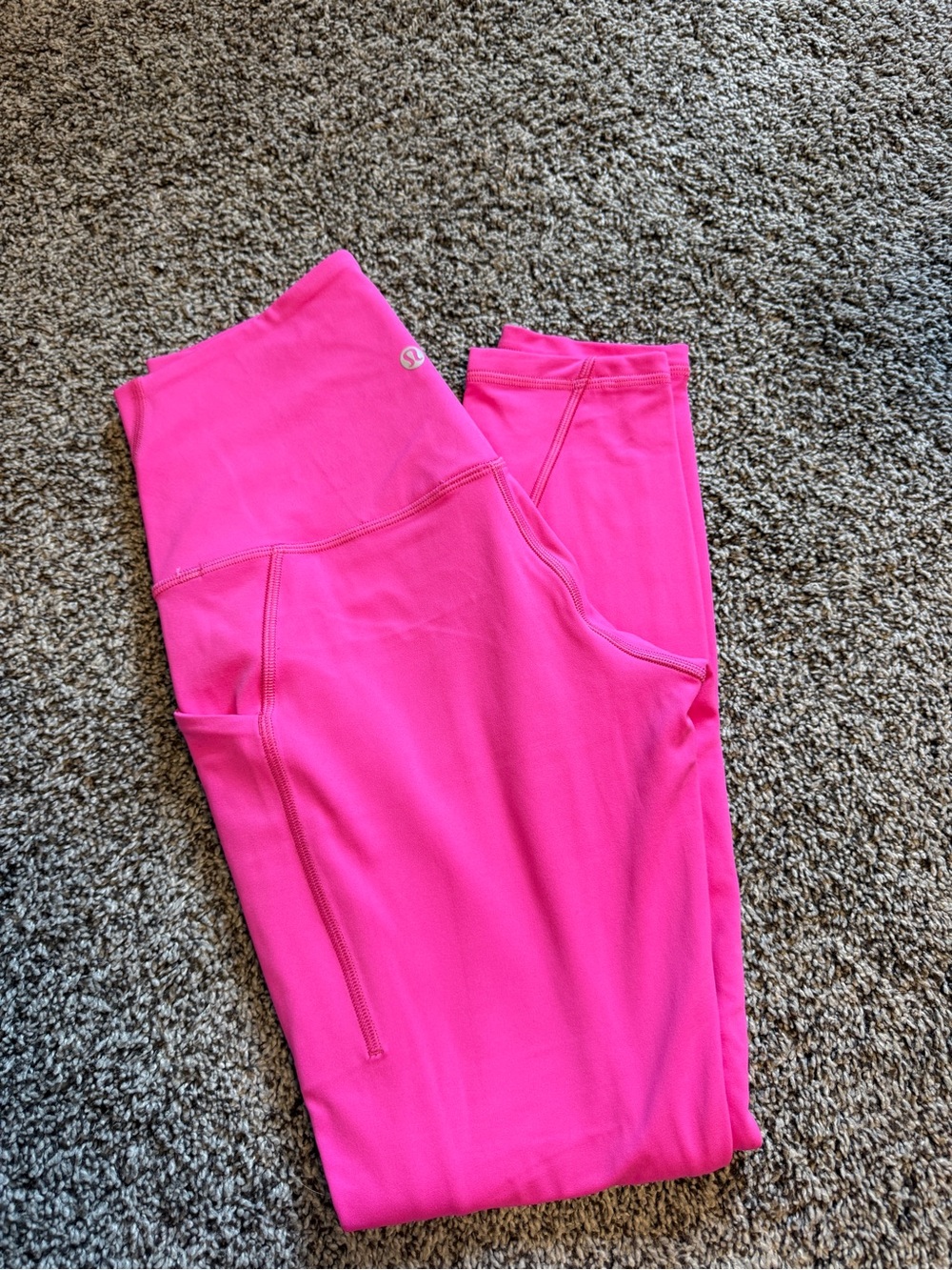 lululemon athletica Hot Pink Performance Leggings